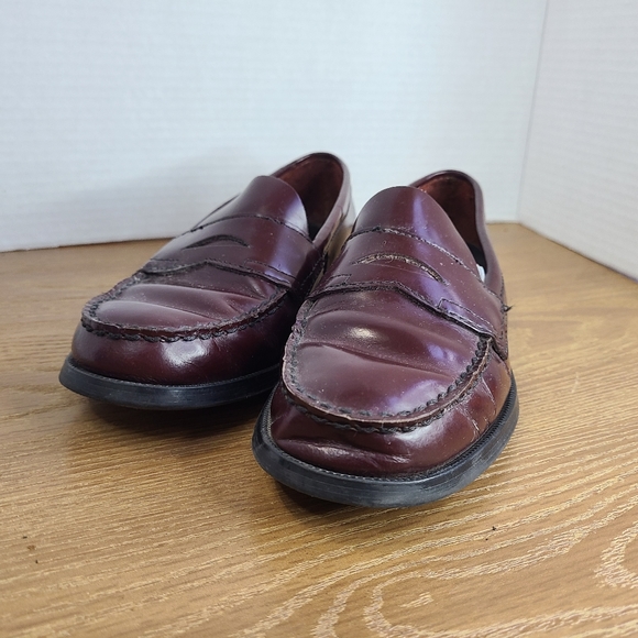 G.H. Bass Larson Weejuns Styled Dress Shoes, Size: 4, Color: Burgundy - Picture 3 of 14